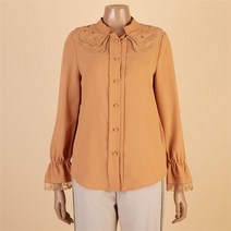 블루페페 블루페페 이중카라 블라우스P213PSC703