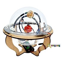 큐밸리 소리센서를 이용한 LED 태양계 입체모형 sumak*7700EA
