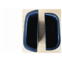 VW MK6 자동차 도어 팔걸이 보관함 액세서리, Black