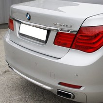 BMW 7시리즈 F01 F02 리어 범퍼 가니쉬 크롬 몰딩