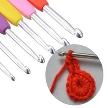 초보 대바늘 뜨개질 코바늘세트 DIY 레이스바늘 뜨개용품, 옐로우