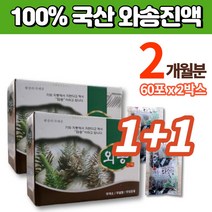 국내산 와송 진액 액기스 엑기스 차 효소 와송즙 와송이즙 와송차 생와송 신탑 탑송 바위솔, 2박스