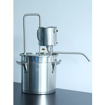 증류기 알코올 순로기 증류수 주류 제조장치 기계, 12L 와인 양조 하이드로졸 겸용