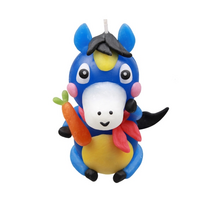 이야코 동물나라 캐릭터양초 만들기세트, 청마군, 1개