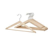 이케아 크랭아 옷걸이 원목 나무 어깨뿔방지 10개 1세트