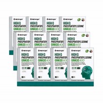 엔젯오리진 하이큐 포스파티딜세린 징코800 미국 30캡슐x2통 4통 6통 12통 은행잎추출물 플라보놀배당체 비타민E 인지력 기억력 혈행 항산화 개선 IGEN인증 두뇌건강도움 부모님, 30캡슐x12통