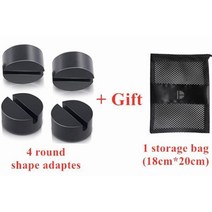 자동차 자키 작키 차량 오일 작기 리프트 파렛트 타이어 교체용 유압 펌프 고무 패드 블럭, 세트 b