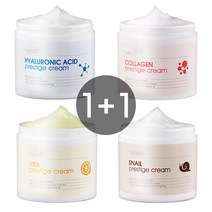 더율 대용량 크림 500g 1+1 (택2) / 비타민 / 콜라겐 / 달팽이 / 히알루론산 총 1kg 대용량