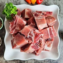 국내산 생돼지갈비 1kg 한돈 찜용 LA갈비 구이 통바베큐 대용량, 찜갈비용