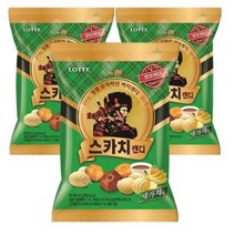 롯데제과 스카치 캔디 세가지맛, 21개, 100g