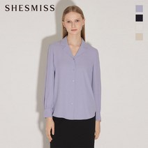 쉬즈미스 브이넥 카라 셔츠_SWWSTM12020