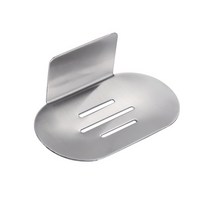 꿀쥬 304 스텐 호텔식 비누받침대, 무광, 1개