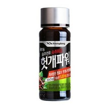 광동 헛개파워 숙취해소 음료, 100ml, 3개