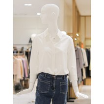 더아이잗뉴욕 더아이잗 편안하고 멋스러운 히든버튼 칠부소매 블라우스 IN4N0BL88