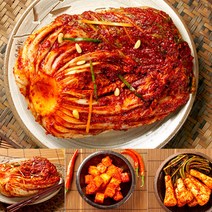 왕인식품 국산 전라도 배추김치 총각 김장김치8kg 4kg 2kg 갓 알타리 김장 아맛김치, 포기김치2kg