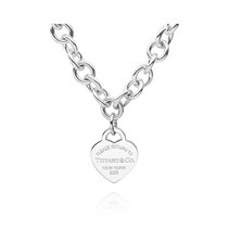TIFFANY&CO(티파니앤코) 티파니 22208071 리턴 투 하트 태그 체인 링크 실버 목걸이