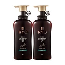 려 진결모 탈모증상케어 샴푸 두피쿨링케어 490ml 2개