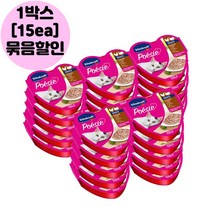 (몽땅펫) [ 1박스 ]비타크래프트 포에시 치킨&칠면조 85g X 15개 고양이습식간식, 치킨&칠면조85g [1박스]15ea