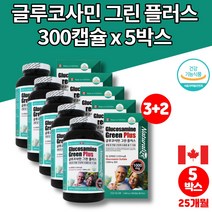 코스트코 관절N 글루코사민 플러스 프리미엄 조인트 서포트 JOINT SUPPORT 50대 60대 70대 먹어야할 뼈에 무릎 관절에 좋은 영양제 캡슐, 5박스