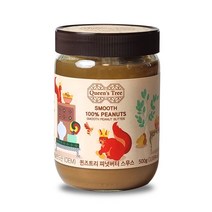 퀸즈트리 피넛버터 스무스 500g 코스트코 100%땅콩잼 스프레드 peanutbutter, 1개