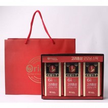 오리진 6년근 고려홍삼 굿모닝스틱 국내산 고려 홍삼 스틱 즙 액 엑기스 파우치 활력 면역력 증진 피로 기억력 개선 도움 항산화 진세노사이드 무첨가물 무설탕 무색소 칡 당귀 영지버섯 헛개 열매 벌꿀 복분자 홍삼청 지황 잔류농약불검출, 3박스, 10포