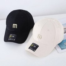 엠 커플볼캡모자 빈티지 깊은모자 깊은볼캡