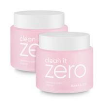 바닐라코 클렌징밤 클린잇제로 대용량 블랙헤드, 180ml+180ml
