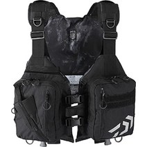 다이와 DF-6421 가벼운 구명복 구명조끼 낚시자켓 수납 조끼, 밀리터리 베이지