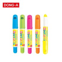 DONG-A [DONG-A]동아 고체 형광펜 단품, 단품 (1개입), 형광하늘