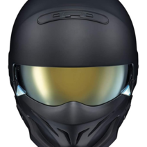 하이바 풀페이스 헬멧 오픈페이스헬멧 클래식 헬멧 시스템 스쿠터, M, 레드