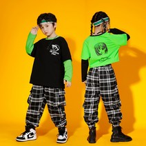 키즈 비보이세트 남아힙합 주니어 힙합복 가을 런닝 트렌드 여아 드럼 공연복