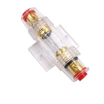 8게이지배선 자동차 오디오 수리 퓨즈 홀더 4/8 10 게이지 와이어 60 AMP 80A 스테레오 앰프, 01 30A
