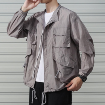 [바보사랑] 남자 가을 캐주얼 스트릿 포켓 바람막이 자켓