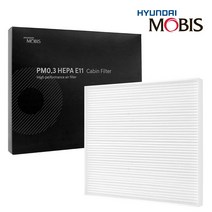 현대모비스 에어컨필터 PM0.3 헤파 E11, 니로 플러스 2022~, 1개