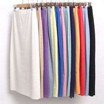 강물처럼 빅사이즈사랑해요 8240L208 썸머 카바링 스커트 MO