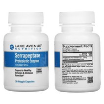 레이크 에비뉴 뉴트리션 세라펩타제 세라펩타아제 30캡슐