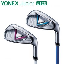 YONEX-요넥스 주니어 클럽 J120 아이언 7번 9번 SW, 블루