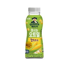 칠성 쉐이크 아침 식사 대용 퀘이커 마시는 오트밀 찰옥수수 건강식 간편식 식단조절 선식 50G 20개, 7세트