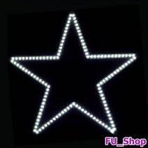 ForU494 LED 별 460mm 크리스마스 트리별장식 트리오너먼트 크리스마스장식소품