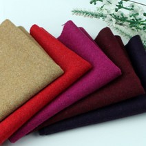 [동대문원단]비주얼 울직기원단 도톰도톰 의류 및 홈데코까지, 레드