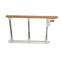 침대 난간 울타리 낙하 방지 병원용 요양용, 암호화된 나뭇결 스테인리스 5개 블록72cm