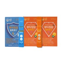 텔로칩스 지방분해 곡물발효 효소 단백질 분해 소화효소 식품 뷰티 케어킹덤 3박스 3g 총 60포, 3개