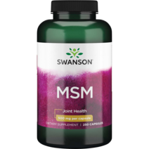 스완슨 MSM 500mg 캡슐, 250개입, 1개