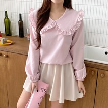 [수키] 카라 프릴 블라우스 1095435
