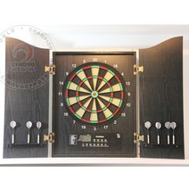 다트머신 기계 술게임 가정용 업소용 CINOVO 하이 엔드 중국어 발음 전자 다트 안전 실내 다트 대상 다트 보드 전국, 블랙 영어 버전