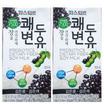 파스퇴르 쾌변두유 검은콩 검은깨 190mL 40팩