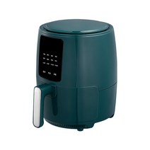 Yanyu 에어프라이어 새로운 가정용 스마트 다기능 대용량 5L JNSDQ-K303, 흑녹색