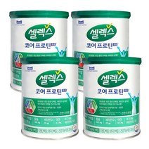 셀렉스 코어 프로틴 프로 류신단백질 저분자 가수분해 단백질 농축유청단백 분리대두단백 함유, 4개, 304g