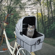 접이식 애견가방 여행용 애견 항공가방 자전거 바구니 안전가방 크로스 휴대용 고양이 케이지, 일반 스타일