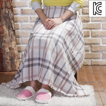 폴리소재 무릎담요 (80x110cm) 독서실 체크담요